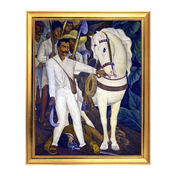 Fototapet Simulare Tablou, Arta Sec. XX, Diego Rivera - Agrarian Leader Zapata - ST-ASD-077, 40 x 50 cm Fototapet Simulare Tablou, Arta Sec. XX, Diego Rivera - Agrarian Leader Zapata - ST-ASD-077, 40 x 50 cm