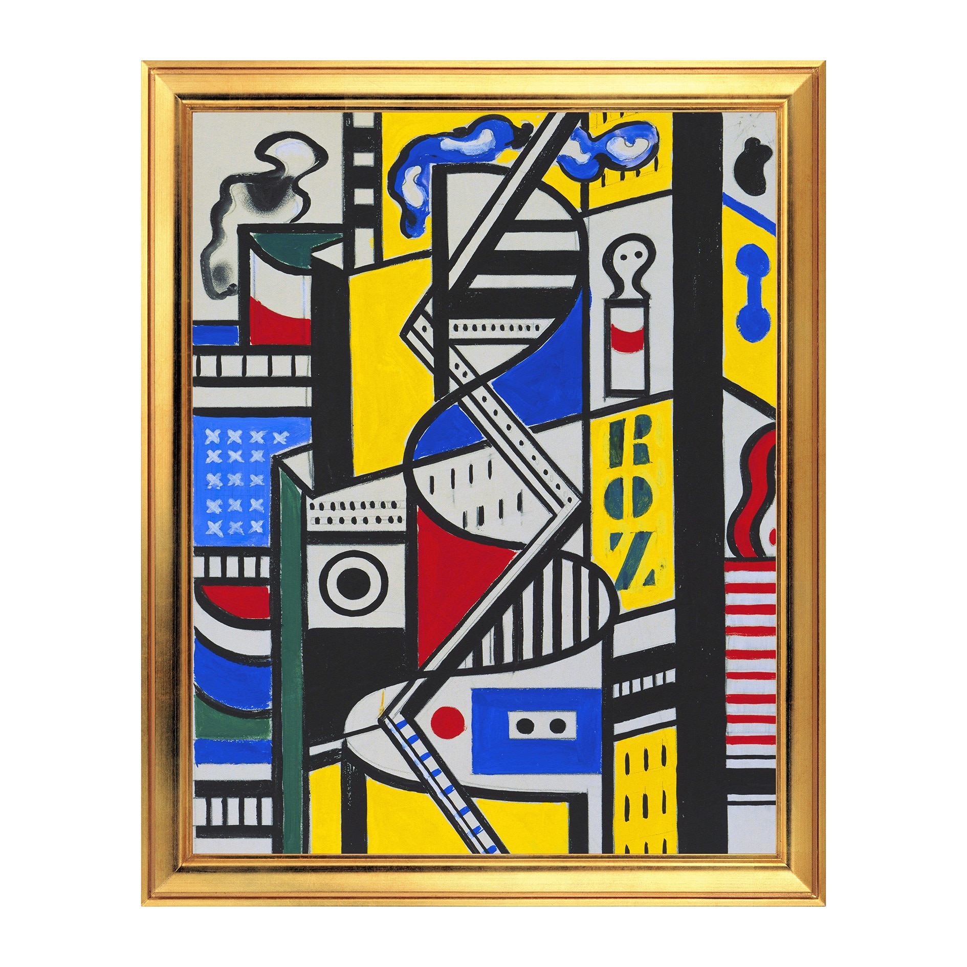 Fototapet Simulare Tablou, Arta Sec. XX, Fernand Léger - Study VI - ST-ASD-090, 40 x 50 cm