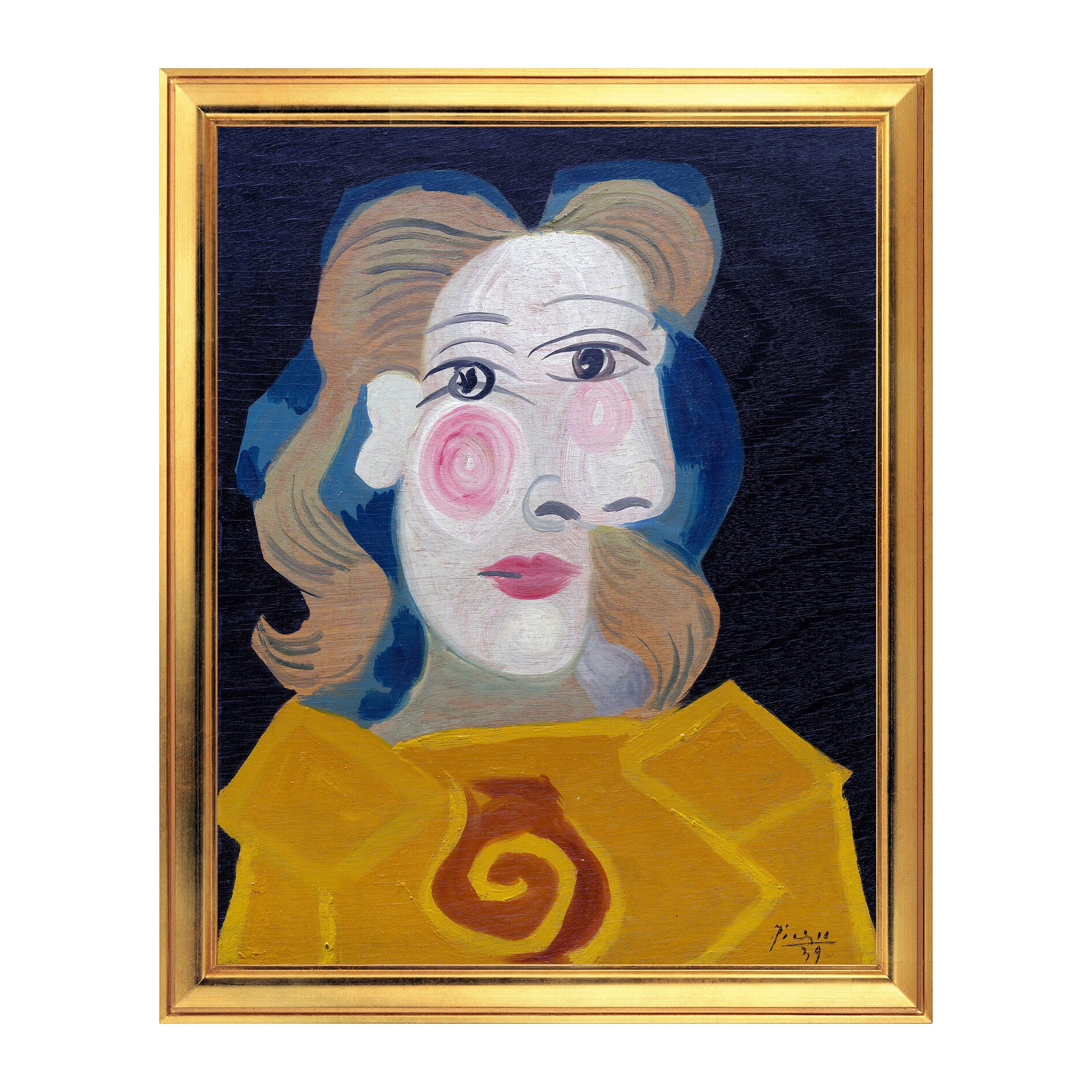 Fototapet Simulare Tablou, Arta Sec. XX, Pablo Picasso - Head of a Woman - ST-ASD-009, 40 x 50 cm