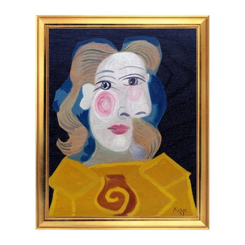 Fototapet Simulare Tablou, Arta Sec. XX, Pablo Picasso - Head of a Woman - ST-ASD-009, 40 x 50 cm Fototapet Simulare Tablou, Arta Sec. XX, Pablo Picasso - Head of a Woman - ST-ASD-009, 40 x 50 cm