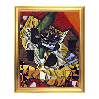 Fototapet Simulare Tablou, Arta Sec. XX, Juan Gris - Grapes - ST-ASD-165, 40 x 50 cm Fototapet Simulare Tablou, Arta Sec. XX, Juan Gris - Grapes - ST-ASD-165, 40 x 50 cm