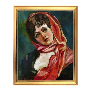 Fototapet Simulare Tablou, Arta Sec. XX, Francis Picabia - Visage de Femme - ST-ASD-110, 40 x 50 cm Fototapet Simulare Tablou, Arta Sec. XX, Francis Picabia - Visage de Femme - ST-ASD-110, 40 x 50 cm