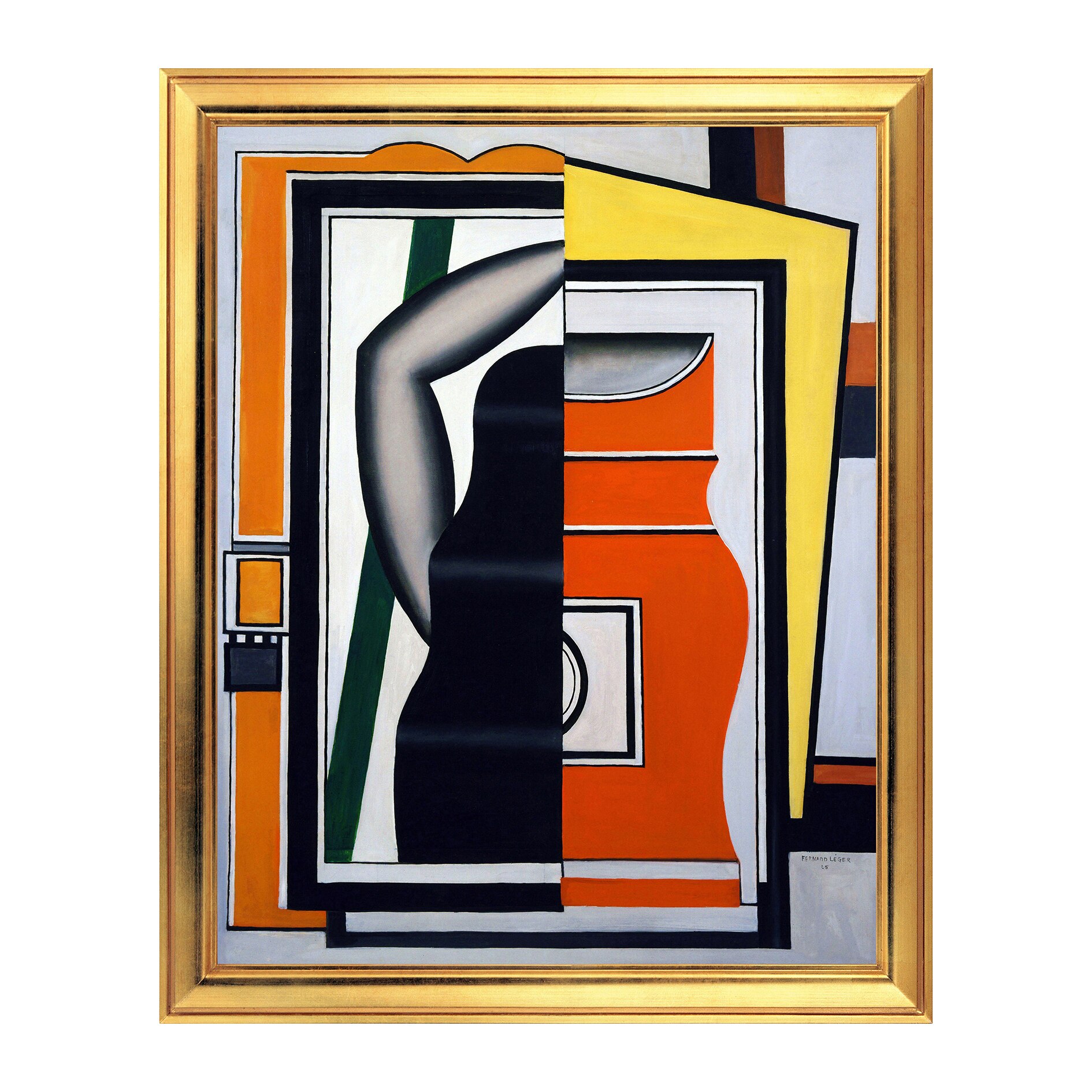 Fototapet Simulare Tablou, Arta Sec. XX, Fernand Léger - The Mirror - ST-ASD-094, 40 x 50 cm
