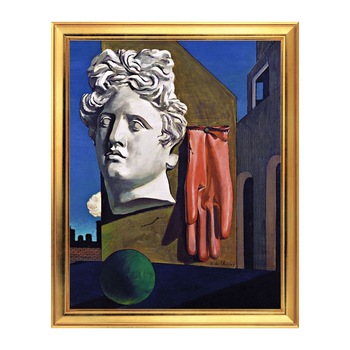 Fototapet Simulare Tablou, Arta Sec. XX, Giorgio de Chirico - The Song of Love - ST-ASD-138, 40 x 50 cm Fototapet Simulare Tablou, Arta Sec. XX, Giorgio de Chirico - The Song of Love - ST-ASD-138, 40 x 50 cm
