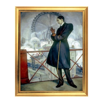Fototapet Simulare Tablou, Arta Sec. XX, Diego Rivera - Portrait of Adolfo Best Maugard - ST-ASD-081, 40 x 50 cm Fototapet Simulare Tablou, Arta Sec. XX, Diego Rivera - Portrait of Adolfo Best Maugard - ST-ASD-081, 40 x 50 cm