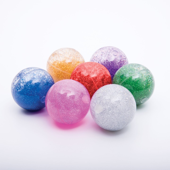 Mingi curcubeu cu sclipici