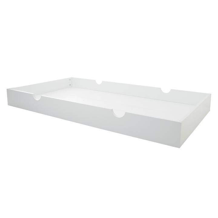 Sertar pentru pat, Decokids, Alb, 180x95.5x18 cm