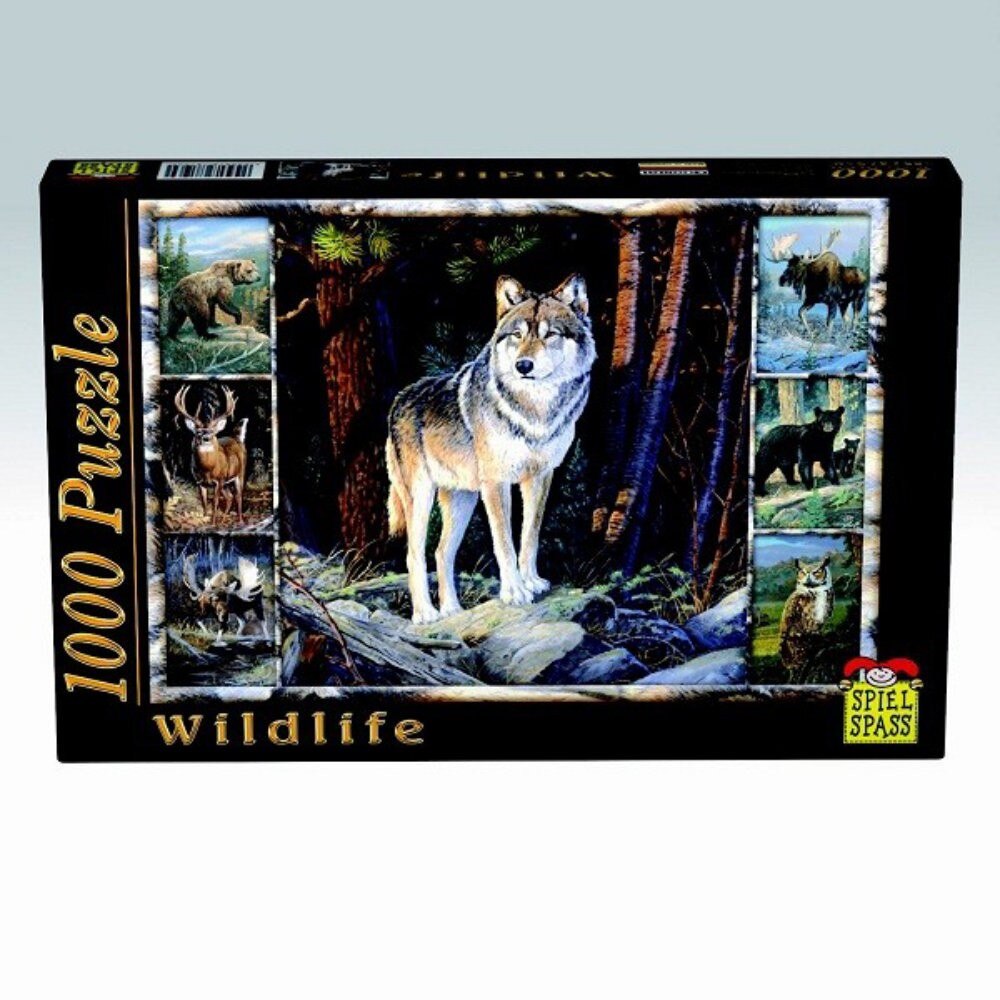 Puzzle 1000 piese, Wildlife - Lup