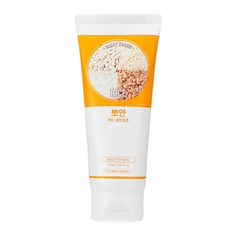 Spuma de curatare, Daily Fresh, cu Orez, 150ml - Holika Holika