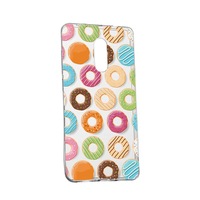 Husa Silicon, Transparent, Slim, Donut, Lenovo K6 Note