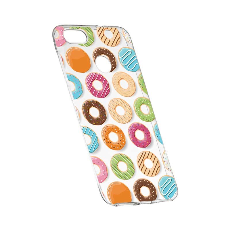 Husa Silicon, Transparent, Slim, Donut, Huawei Y9 2018