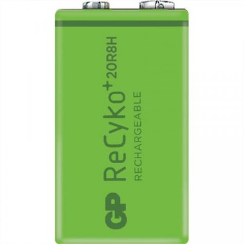 Acumulator GP Recyko+ 8.4V, NiMH, 200mAh, 1 buc Acumulator GP Recyko+ 8.4V, NiMH, 200mAh, 1 buc