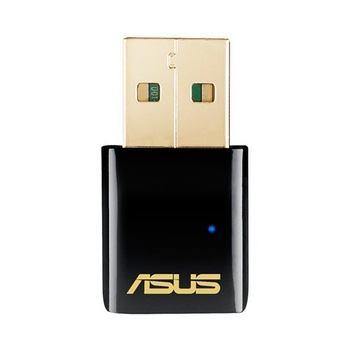 Adaptor Wireless Asus USB-AC51, AC 600, 150 + 433 Mbps, USB 2.0 Adaptor Wireless Asus USB-AC51, AC 600, 150 + 433 Mbps, USB 2.0
