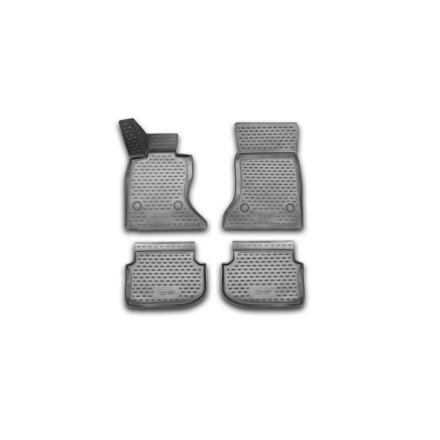 Set covorase auto NOVLINE, pentru BMW 5, (F10), 2010-2013, negru (poliuretan)