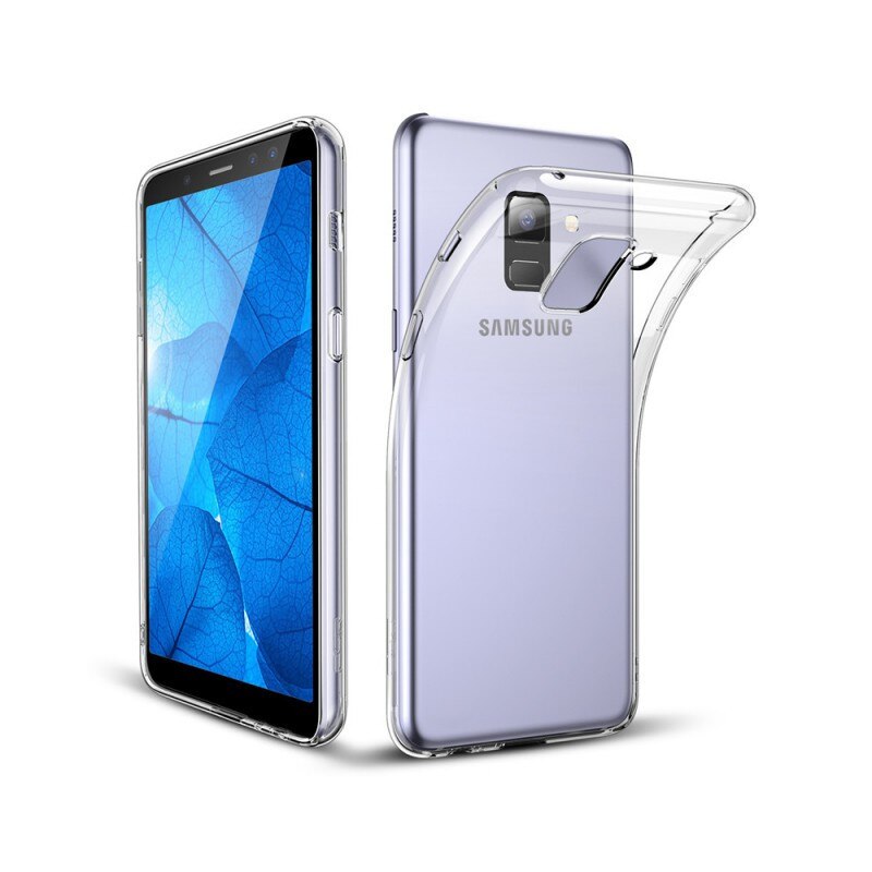 Husa Ultra Slim Samsung Galaxy A6 2018 Silicon Transparent