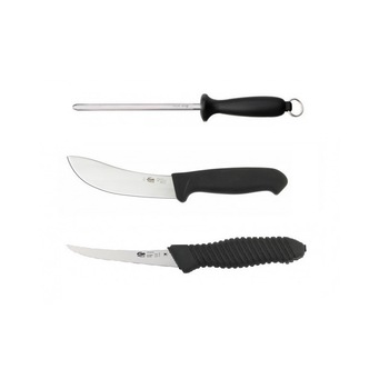 Set 3 cutite de macelarit vanat/domestice, Mora CM15 Set 3 cutite de macelarit vanat/domestice, Mora CM15