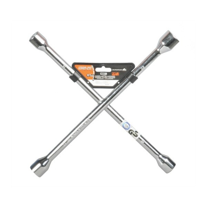 Cheie Automax, in cruce, metalica, 17-19-21-23mm