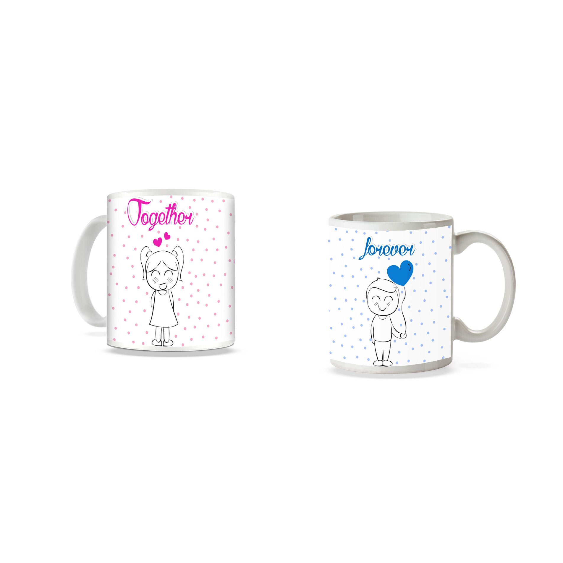 Set 2 cani Indragostiti / Pentru Cupluri