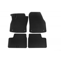 Set 4 covorase auto din cauciuc PETEX, negru, compatibil cu Opel Astra H 2004-10/2009, Astra H Caravan 09/2004-10/2010, Astra H GTC 03/2005-10/2011