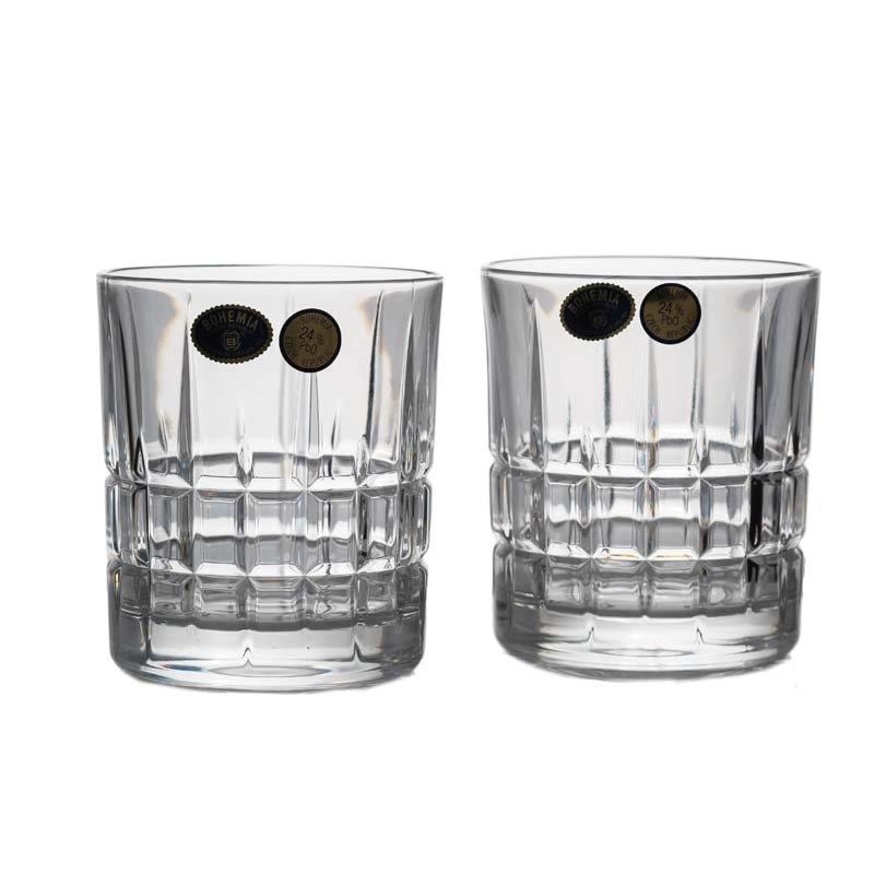 Set 6 pahare London cristal whisky 320 ml