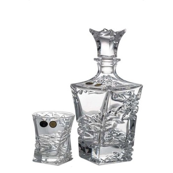 Set 7 piese Samurai cristal whisky Set 7 piese Samurai cristal whisky