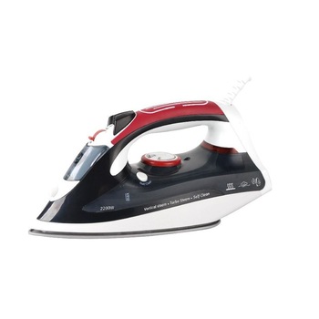 Fier de calcat cu abur cu talpa ceramica ZEPHYR ZP 1050 BPC, 2200W, 0.35 l. Alb/Negru Fier de calcat cu abur cu talpa ceramica ZEPHYR ZP 1050 BPC, 2200W, 0.35 l. Alb/Negru