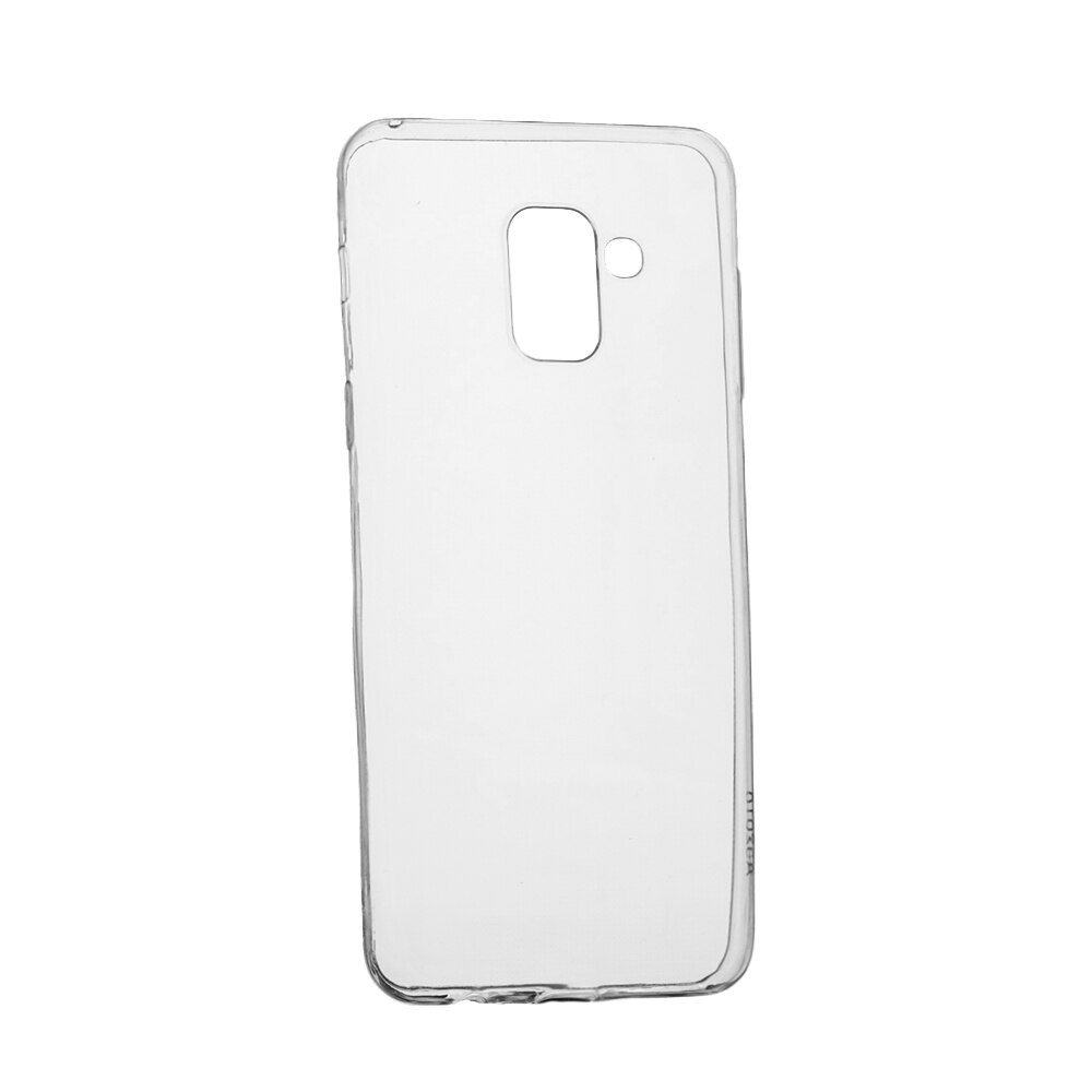 Husa Silicon, Ultra Thin, 0.3mm, Transparent, Samsung Galaxy A8 2018 Plus