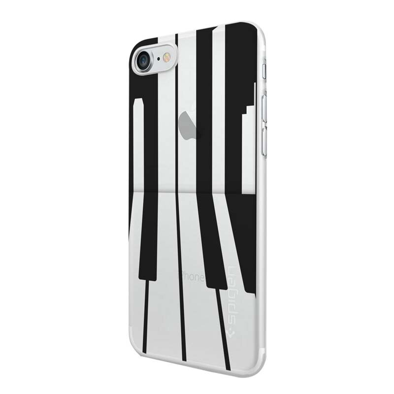 Husa Silicon, Transparent, Slim, Piano, Xiaomi Mi5S