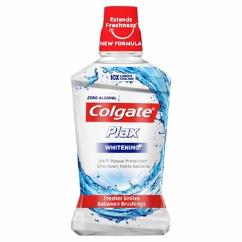 Apa de gura Colgate Plax Whitening 24/7 Plaque Protection 500ml Apa de gura Colgate Plax Whitening 24/7 Plaque Protection 500ml