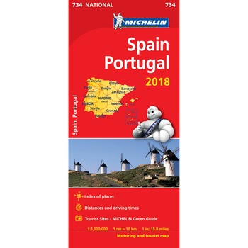 Spain & Portugal Map 2018 Spain & Portugal Map 2018