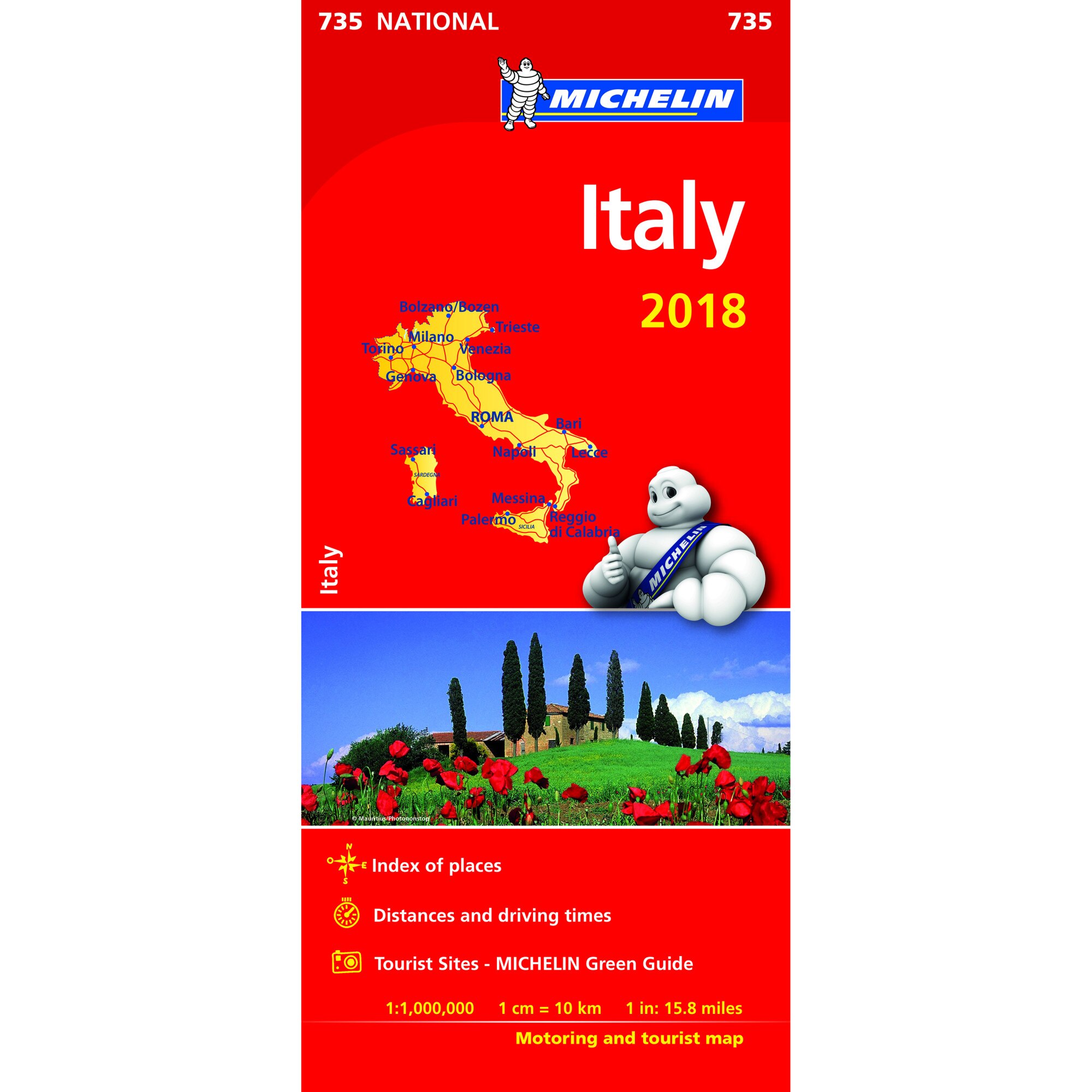 Italy Map 2018