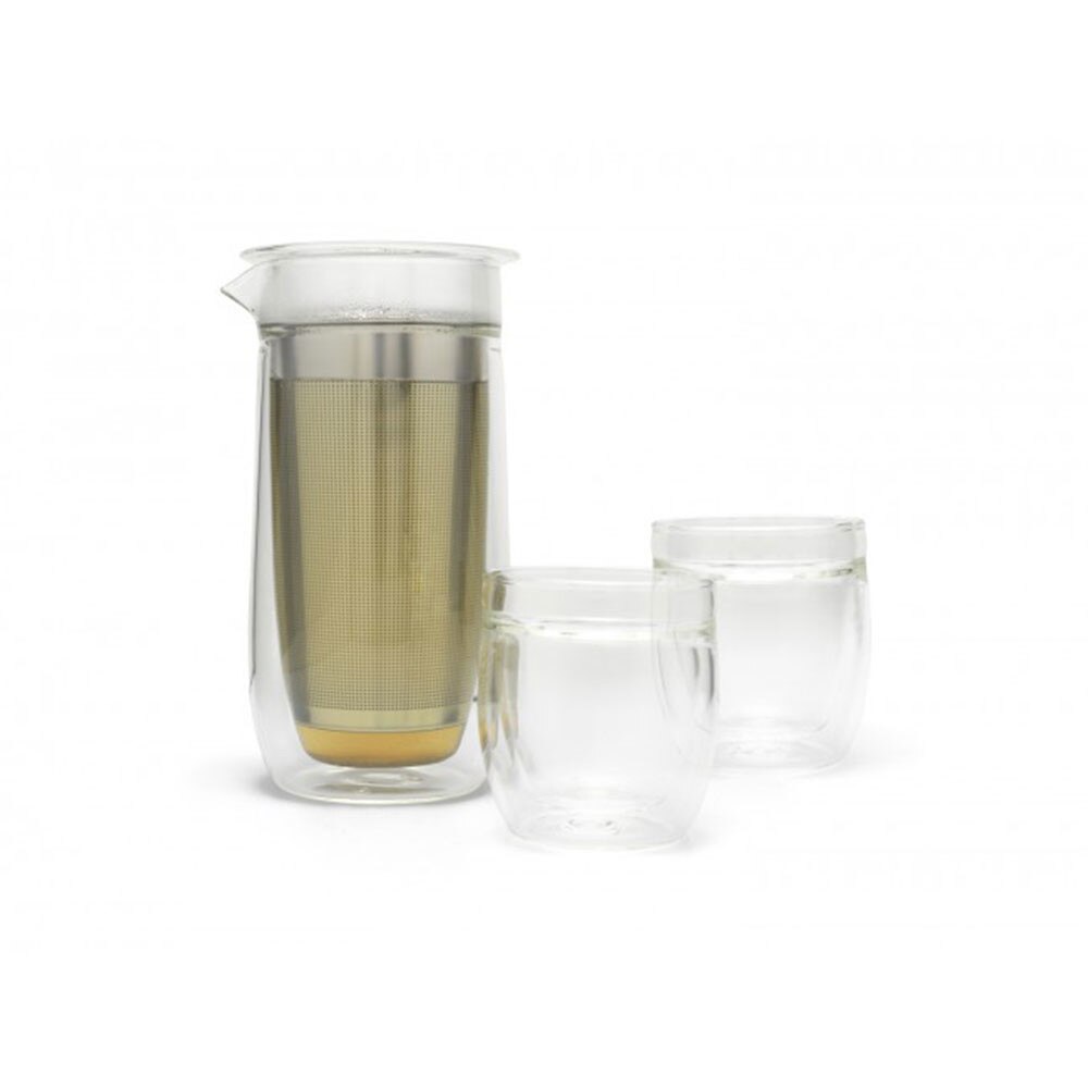 Set pentru servirea ceaiului, Siena Tea Set, 0,3 L, Transparent