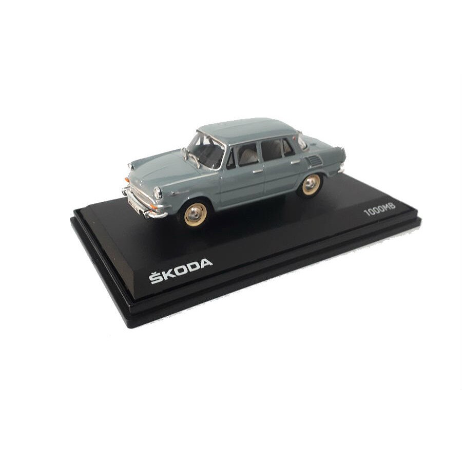 Macheta auto Skoda 1000MB (1964) gri, 1:43 Abrex