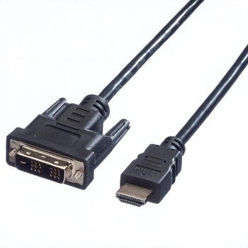 Cablu HDMI la DVI-D T-T , lungime 1.8 m, 18+1 pini, NSK-0419 Cablu HDMI la DVI-D T-T , lungime 1.8 m, 18+1 pini, NSK-0419