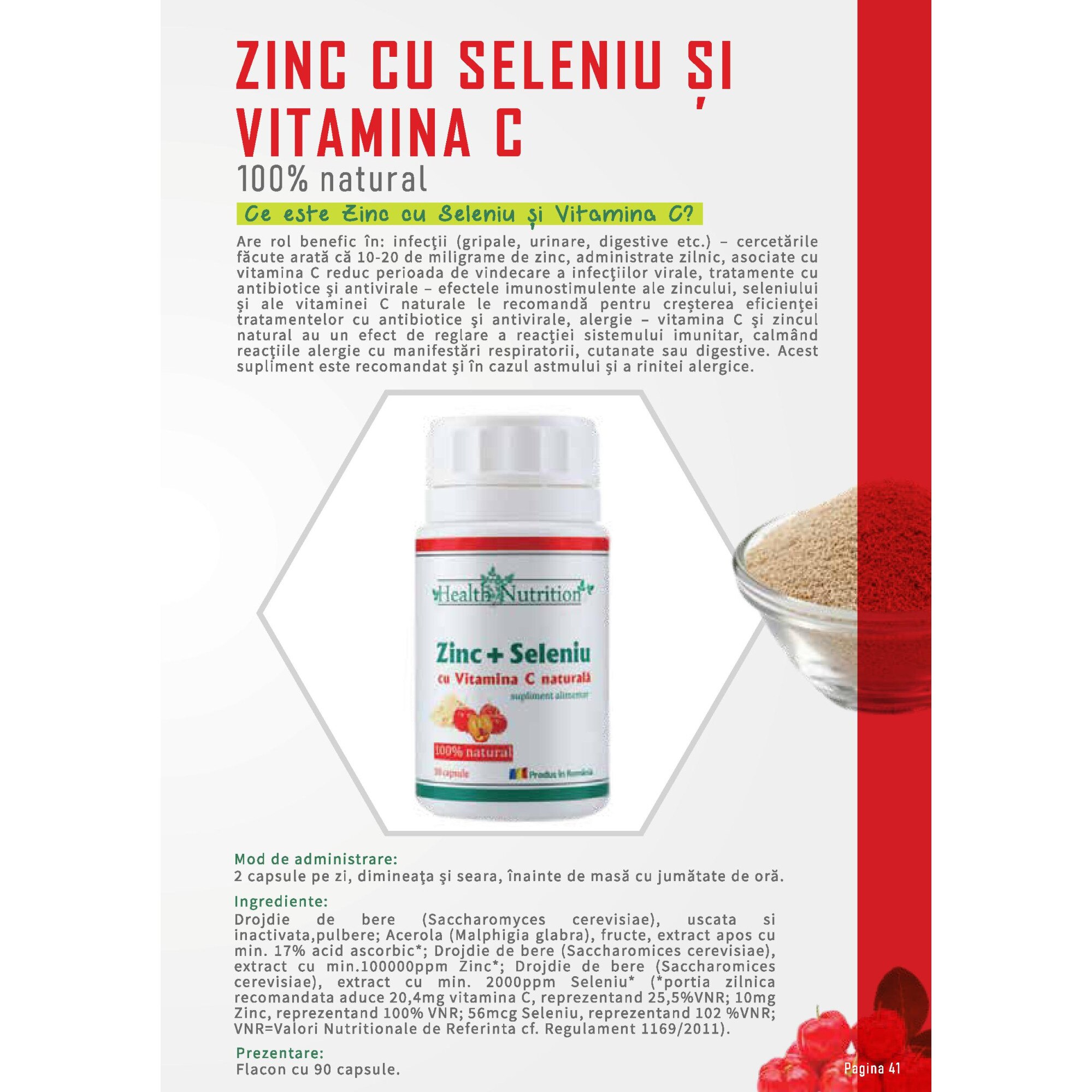 seleniu zinc vitamina c