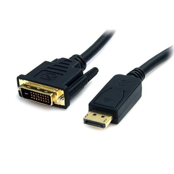 Cablu displayport-dvi, 5m, calitate superioara, tip tata-tata, 24+1 pini,AK-340301-050-S Cablu displayport-dvi, 5m, calitate superioara, tip tata-tata, 24+1 pini,AK-340301-050-S