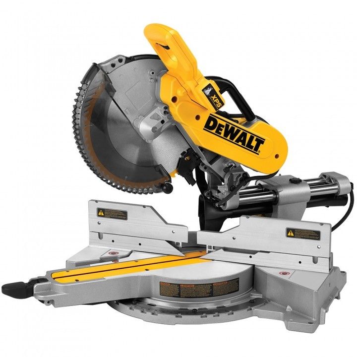 Ferastrau circular combinat de masa DeWALT DWS780-QS, XPS, 305 mm, 1675W, adancime de taiere reglabila, 24.8kg