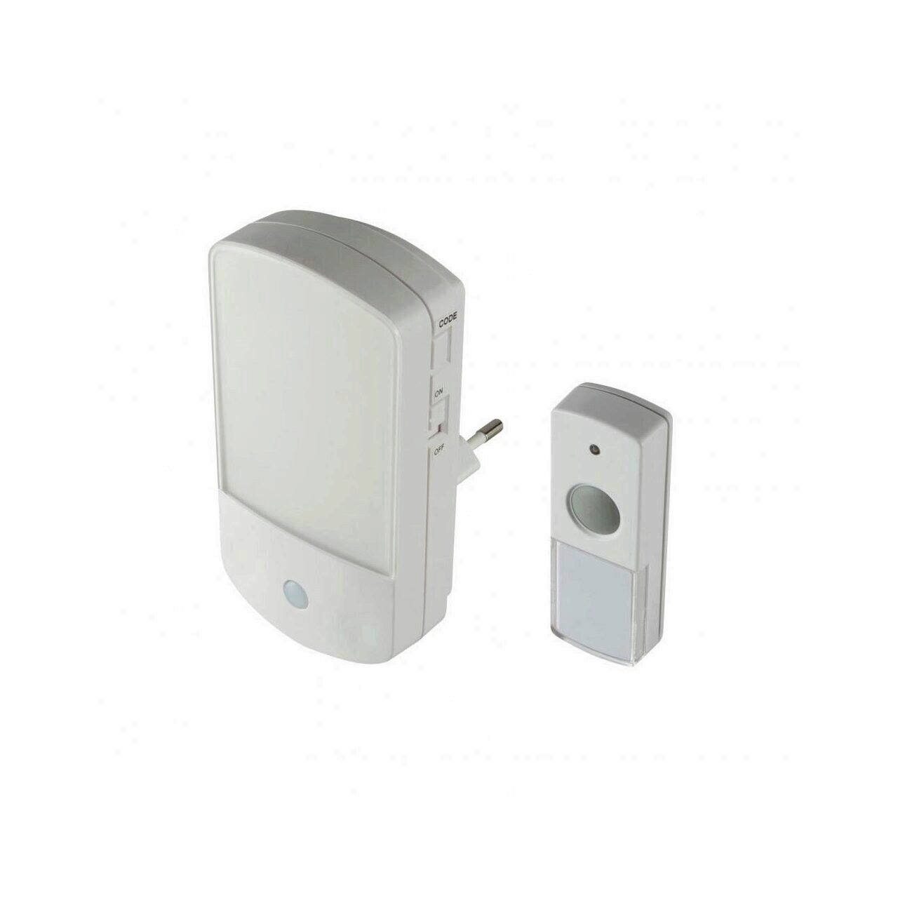 Sonerie fara fir Home DB 1002AC, 100 m, alimentare retea, lumina directoare