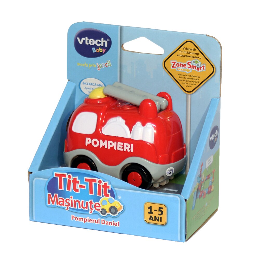 Jucarie Vtech Tit Tit, Pompierul Daniel