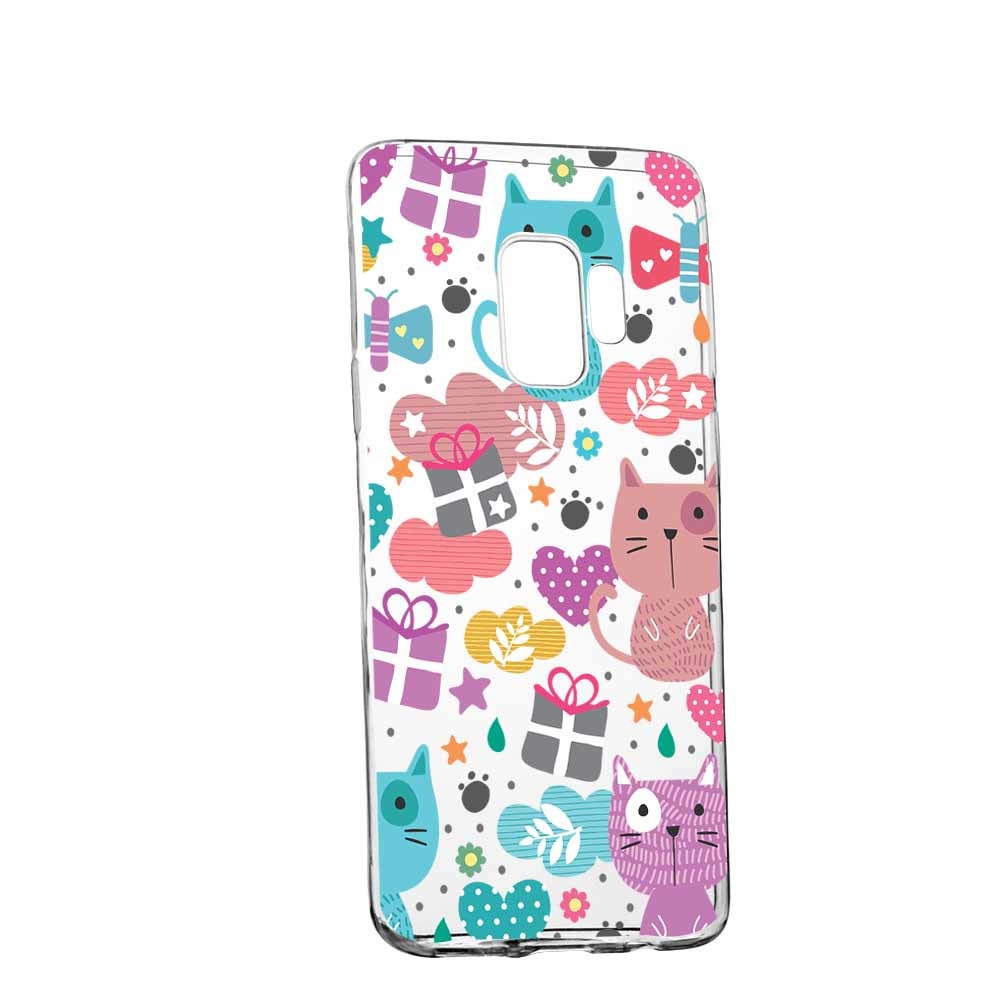 Husa Silicon, Transparent, Slim, Lovely Cat, LG G7