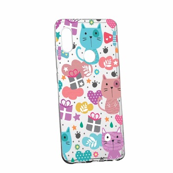 Husa pentru Huawei P Smart 2019, Lovely Cat, 41, din din silicon premium, rezistenta la uzura, anti-alunecare Husa pentru Huawei P Smart 2019, Lovely Cat, 41, din din silicon premium, rezistenta la uzura, anti-alunecare