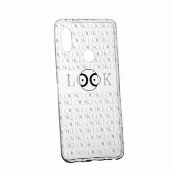 Husa Silicon, Transparent, Slim, Look At Me, Xiaomi Mi 8 Husa Silicon, Transparent, Slim, Look At Me, Xiaomi Mi 8