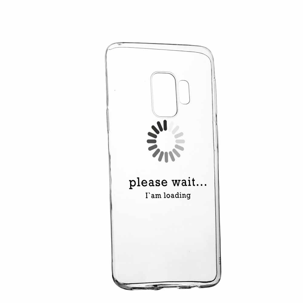 Husa Silicon, Transparent, Slim, Loading, Samsung J4 2018