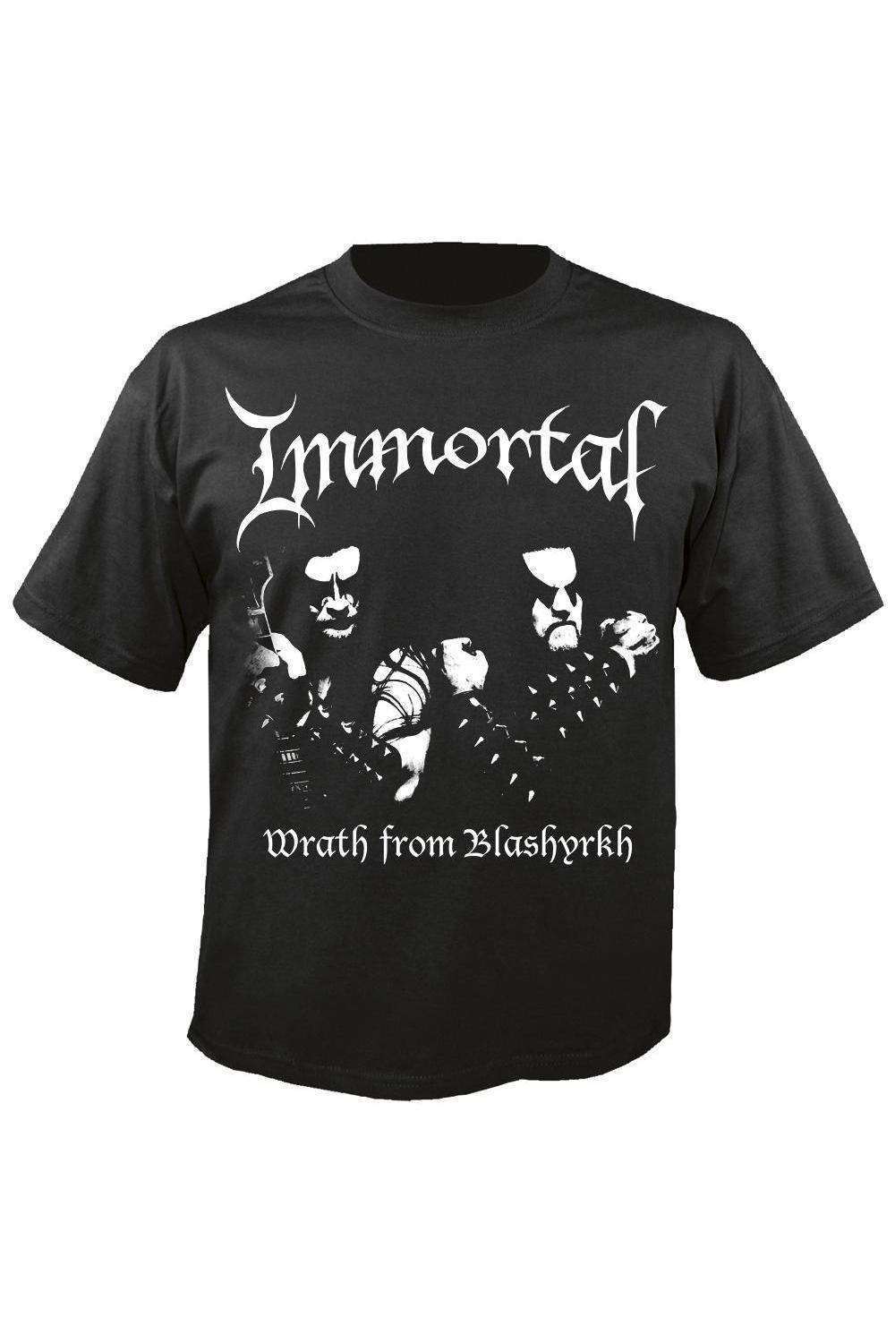 Tricou pentru barbati, Immortal, Wrath, Negru, XL