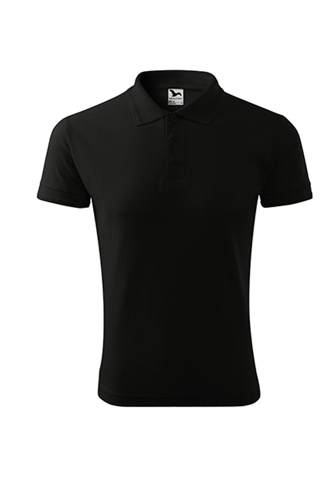 Tricou barbati, Malfini, Polo,, Negru