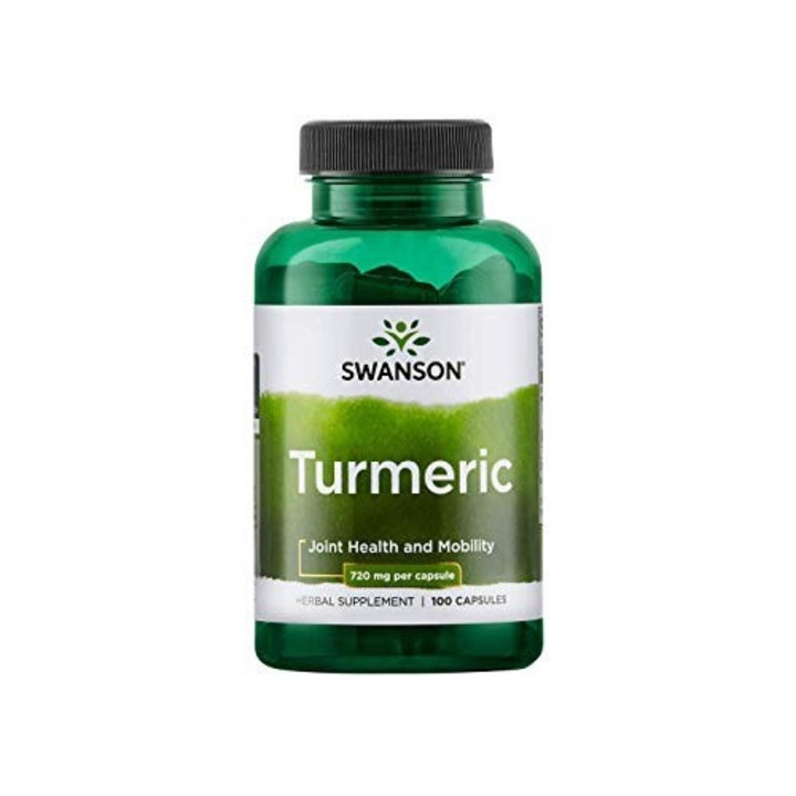 Swanson Turmeric, 720mg - 100 Capsule
