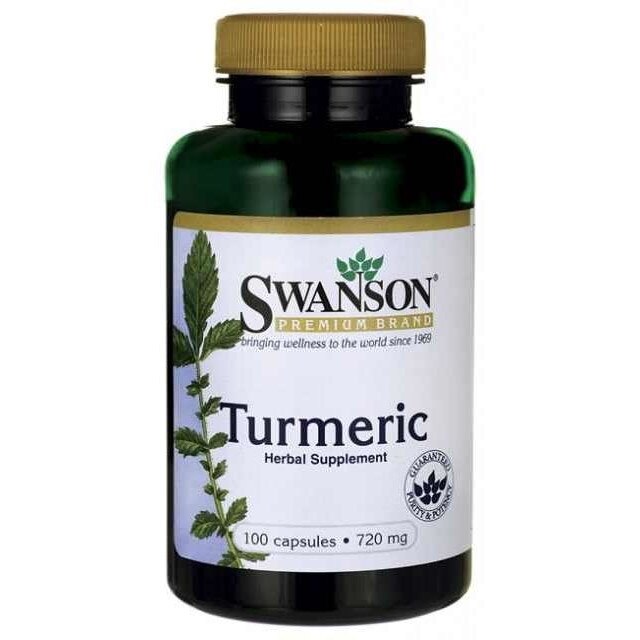 Turmeric 720mg 100cps Swanson