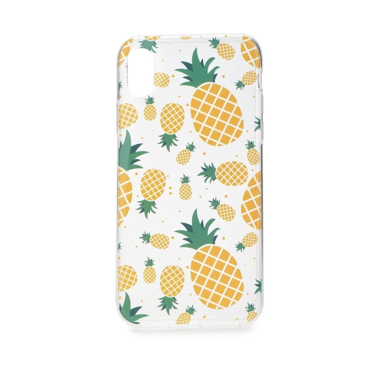 Forcell Summer Pineapple szilikon tok Huawei P20 Lite készülékhez