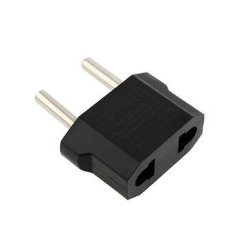 Adaptor priza America la Europa compact 250V 10A negru Adaptor priza America la Europa compact 250V 10A negru