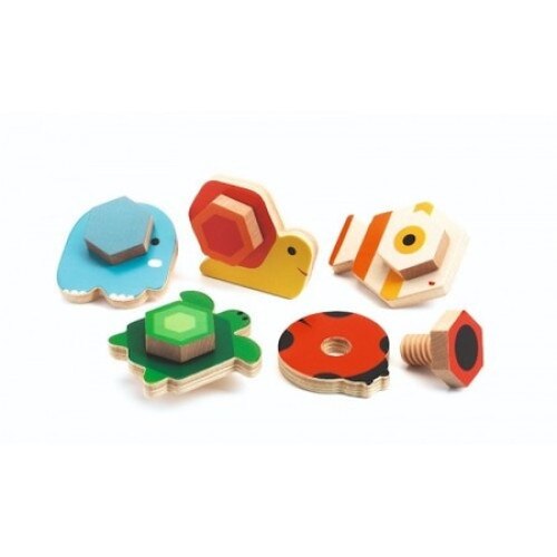 Jucarie indemanare, animale cu surub, TournaBasic1446